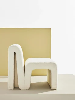 Sillon Tapizado En Tejido Boucle Odette