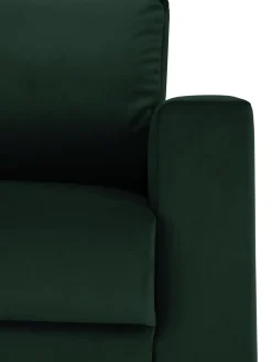 Sofa Cama De Terciopelo Tasha (3 Plazas), Con Espacio De Almacenamiento