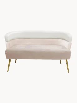 Sofa De Terciopelo En Diseno Retro Sandwich (2 Plazas)