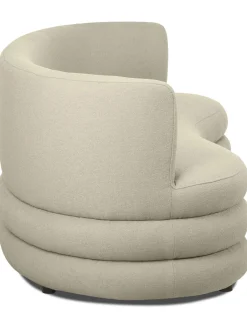 Sofa En Tejido Boucle De Diseno Solomon (3 Plazas)