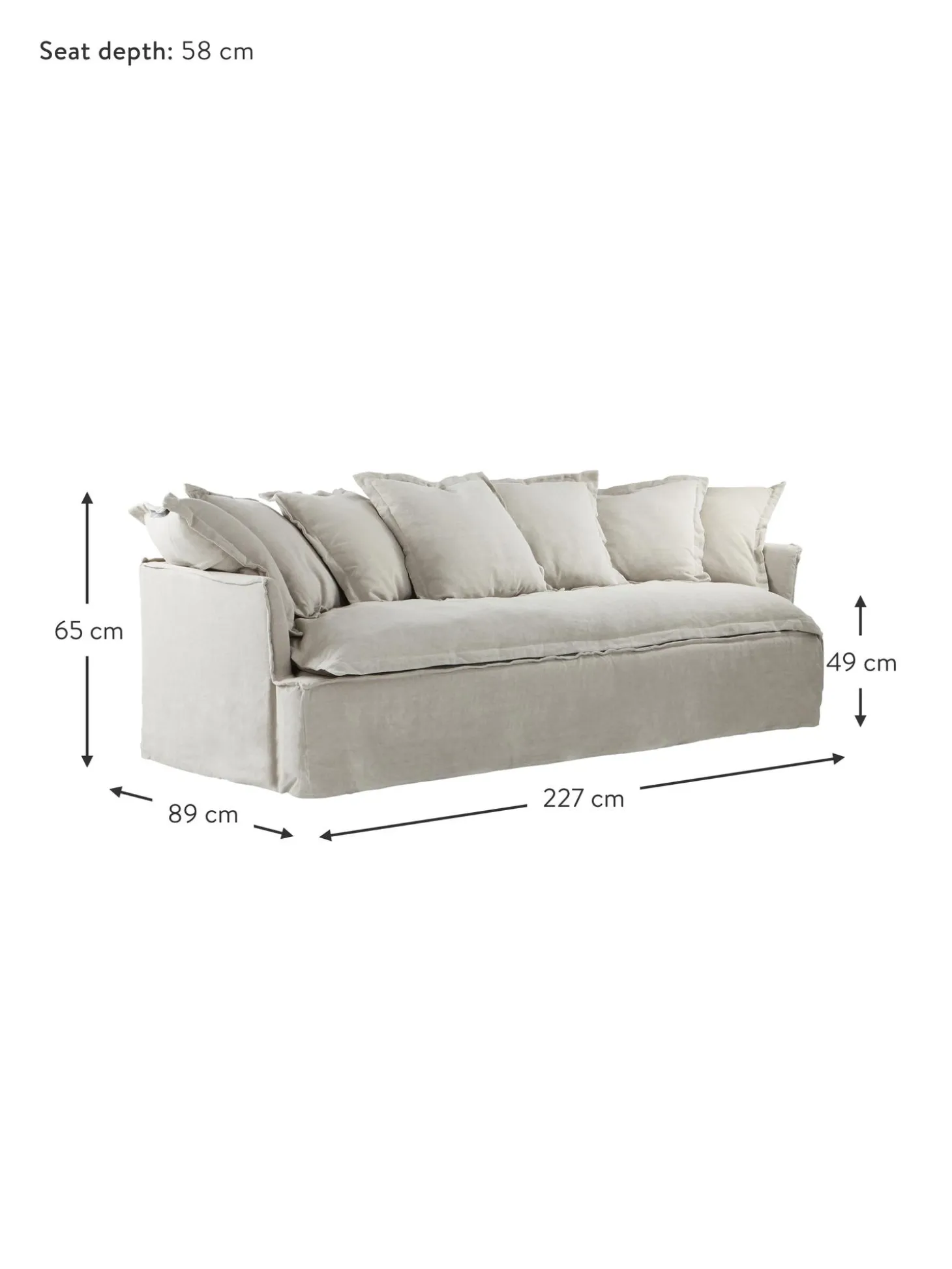 Sofa Gardanne (3 Plazas)