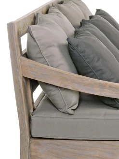 Sofa Grande Para Exterior De Madera Bali (4 Plazas)