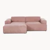 Sofa Rinconera De Pana Melva (3 Plazas)