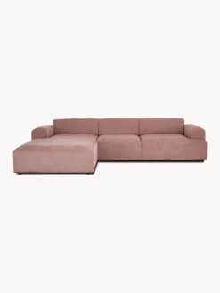 Sofa Rinconera De Pana Melva (4 Plazas)