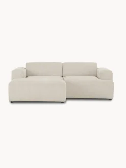 Sofa Rinconera De Pana Melva (3 Plazas)