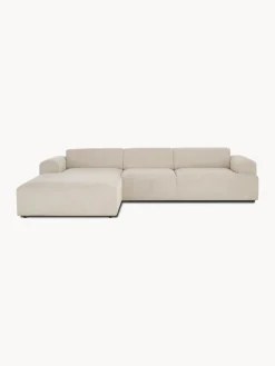 Sofa Rinconera De Pana Melva (4 Plazas)