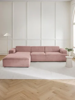 Sofa Rinconera De Pana Melva (4 Plazas)