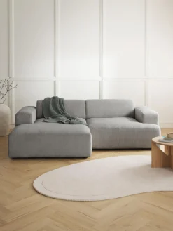 Sofa Rinconera De Pana Melva (3 Plazas)