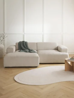 Sofa Rinconera De Pana Melva (3 Plazas)