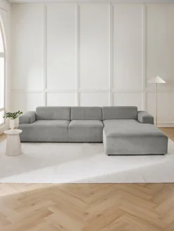 Sofa Rinconera De Pana Melva (4 Plazas)