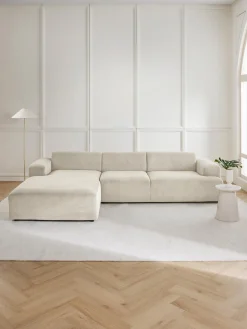 Sofa Rinconera De Pana Melva (4 Plazas)