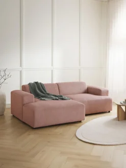 Sofa Rinconera De Pana Melva (3 Plazas)