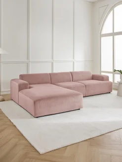 Sofa Rinconera De Pana Melva (4 Plazas)