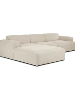 Sofa Rinconera De Pana Melva (4 Plazas)
