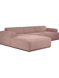 Sofa Rinconera De Pana Melva (4 Plazas)
