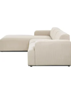 Sofa Rinconera De Pana Melva (4 Plazas)
