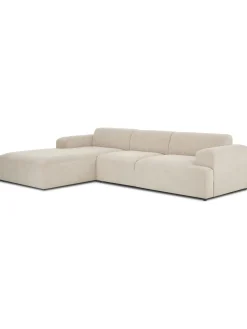 Sofa Rinconera De Pana Melva (4 Plazas)