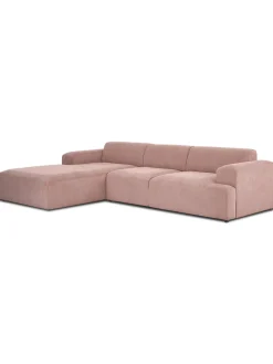 Sofa Rinconera De Pana Melva (4 Plazas)