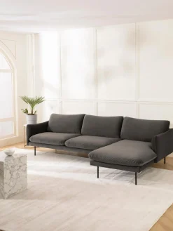 Sofa Rinconera De Terciopelo Moby