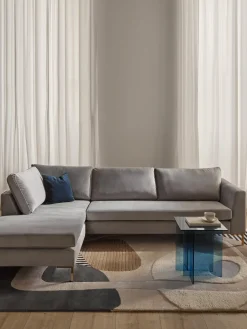 Sofa Rinconera De Terciopelo Luna