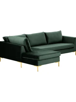 Sofa Rinconera De Terciopelo Luna