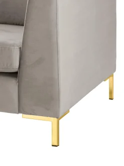 Sofa Rinconera De Terciopelo Luna