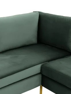 Sofa Rinconera De Terciopelo Luna