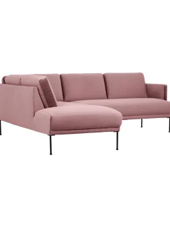 Sofa Rinconera De Terciopelo Fluente