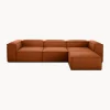Sofa Rinconera Modular Con Reposapies Lennon (4 Plazas)