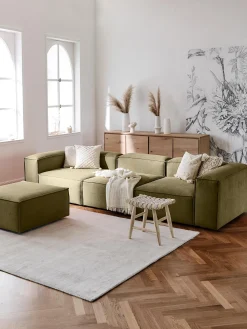 Sofa Rinconera Modular Con Reposapies Lennon (4 Plazas)