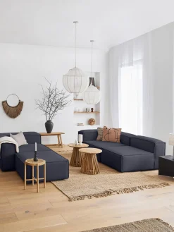 Sofa Rinconera Modular Con Reposapies Lennon (4 Plazas)