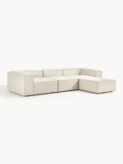 Sofa Rinconera Modular Con Reposapies Lennon (4 Plazas)
