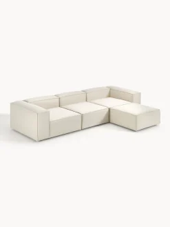 Sofa Rinconera Modular Con Reposapies Lennon (4 Plazas)