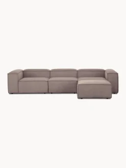 Sofa Rinconera Modular De Pana Lennon (4 Plazas)