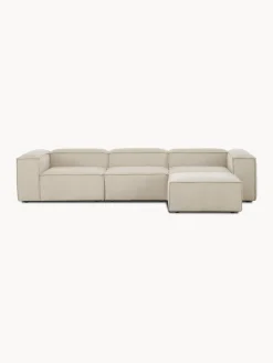 Sofa Rinconera Modular De Pana Lennon (4 Plazas)