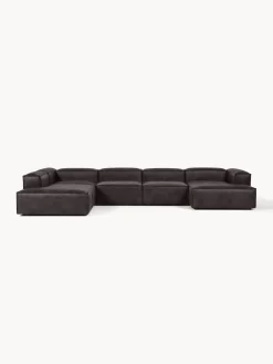 Sofa Rinconera Modular De Cuero Reciclado Lennon