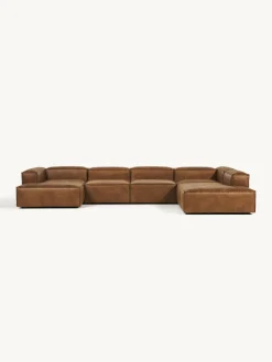 Sofa Rinconera Modular De Cuero Reciclado Lennon