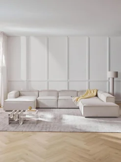 Sofa Rinconera Modular De Pana Lennon
