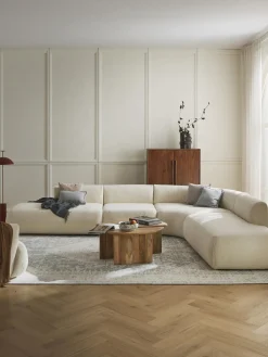 Sofa Rinconera Modular De Borreguillo Sofia (4 Plazas)