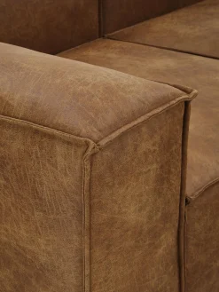 Sofa Rinconera Modular De Cuero Reciclado Lennon
