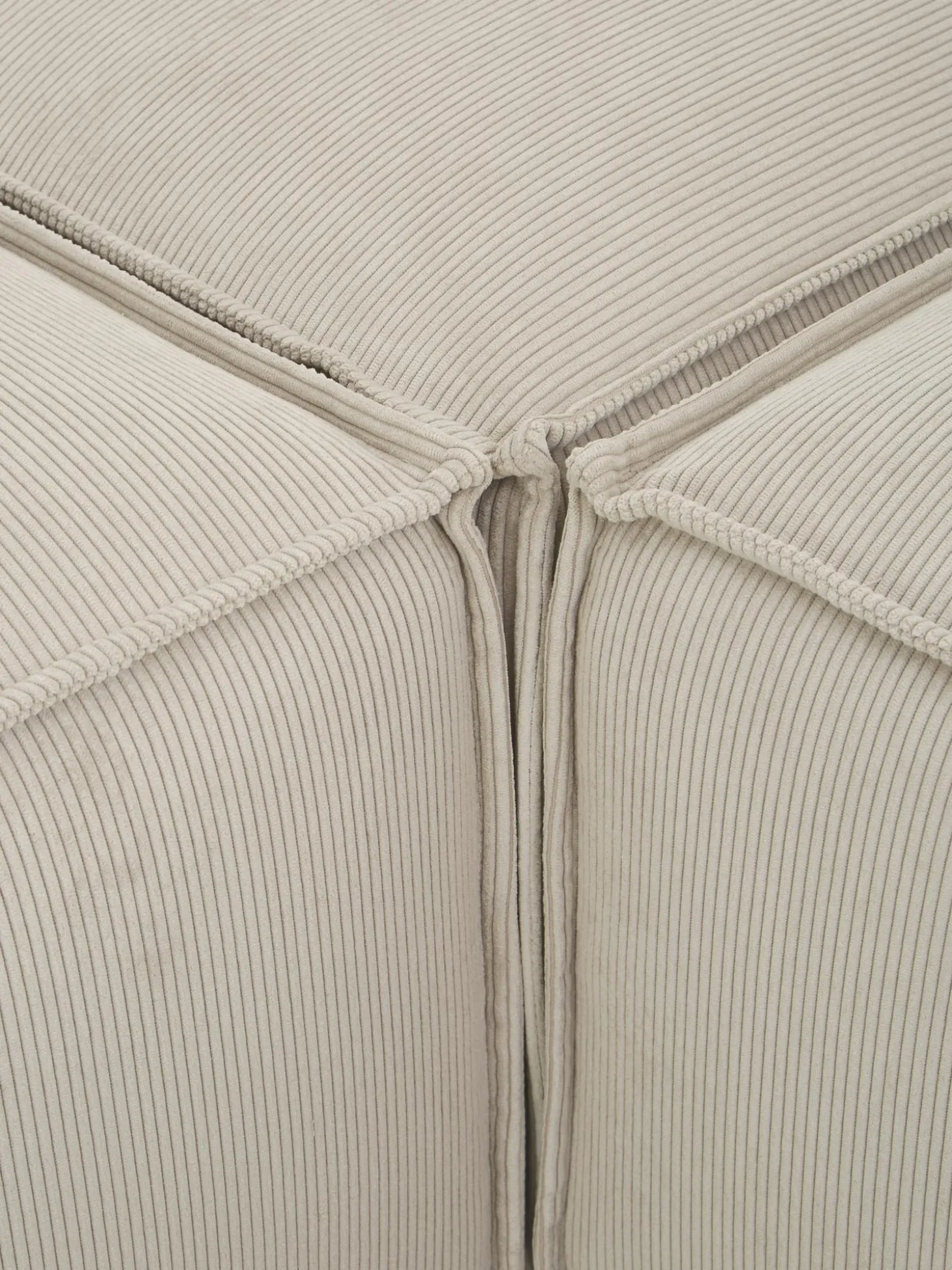 Sofa Rinconera Modular De Pana Lennon (4 Plazas)