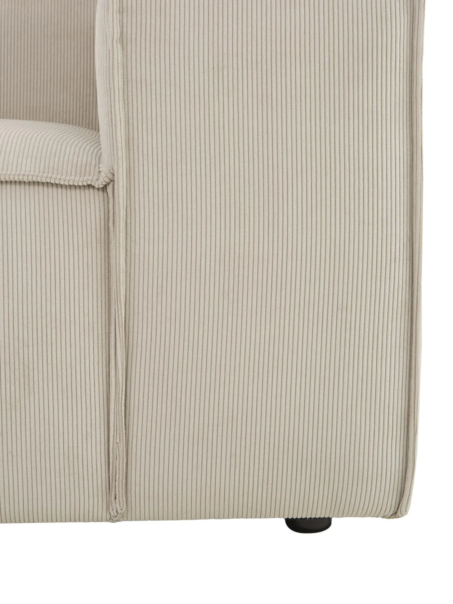 Sofa Rinconera Modular De Pana Lennon (4 Plazas)