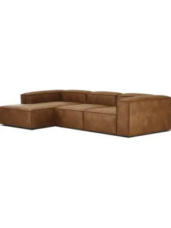 Sofa Rinconera Modular De Cuero Reciclado Lennon