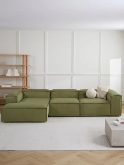 Sofa Rinconera Modular De Pana Lennon