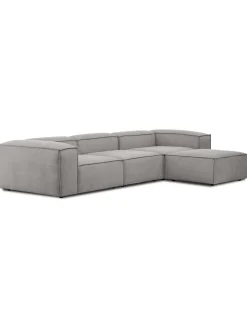 Sofa Rinconera Modular De Pana Lennon (4 Plazas)