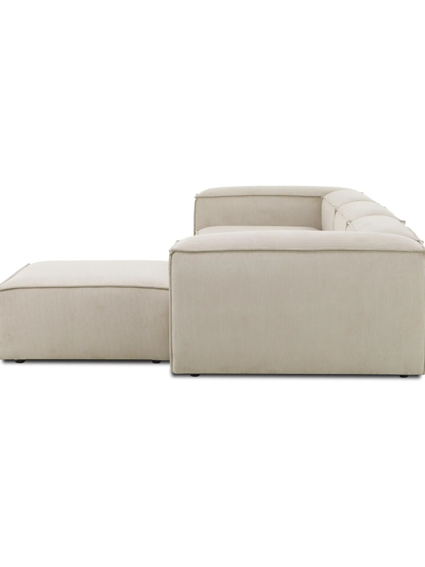 Sofa Rinconera Modular De Pana Lennon (4 Plazas)