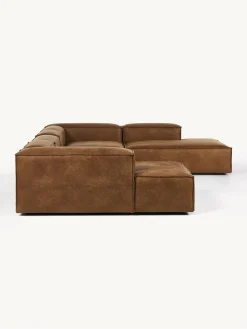 Sofa Rinconera Modular De Cuero Reciclado Lennon