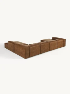 Sofa Rinconera Modular De Cuero Reciclado Lennon