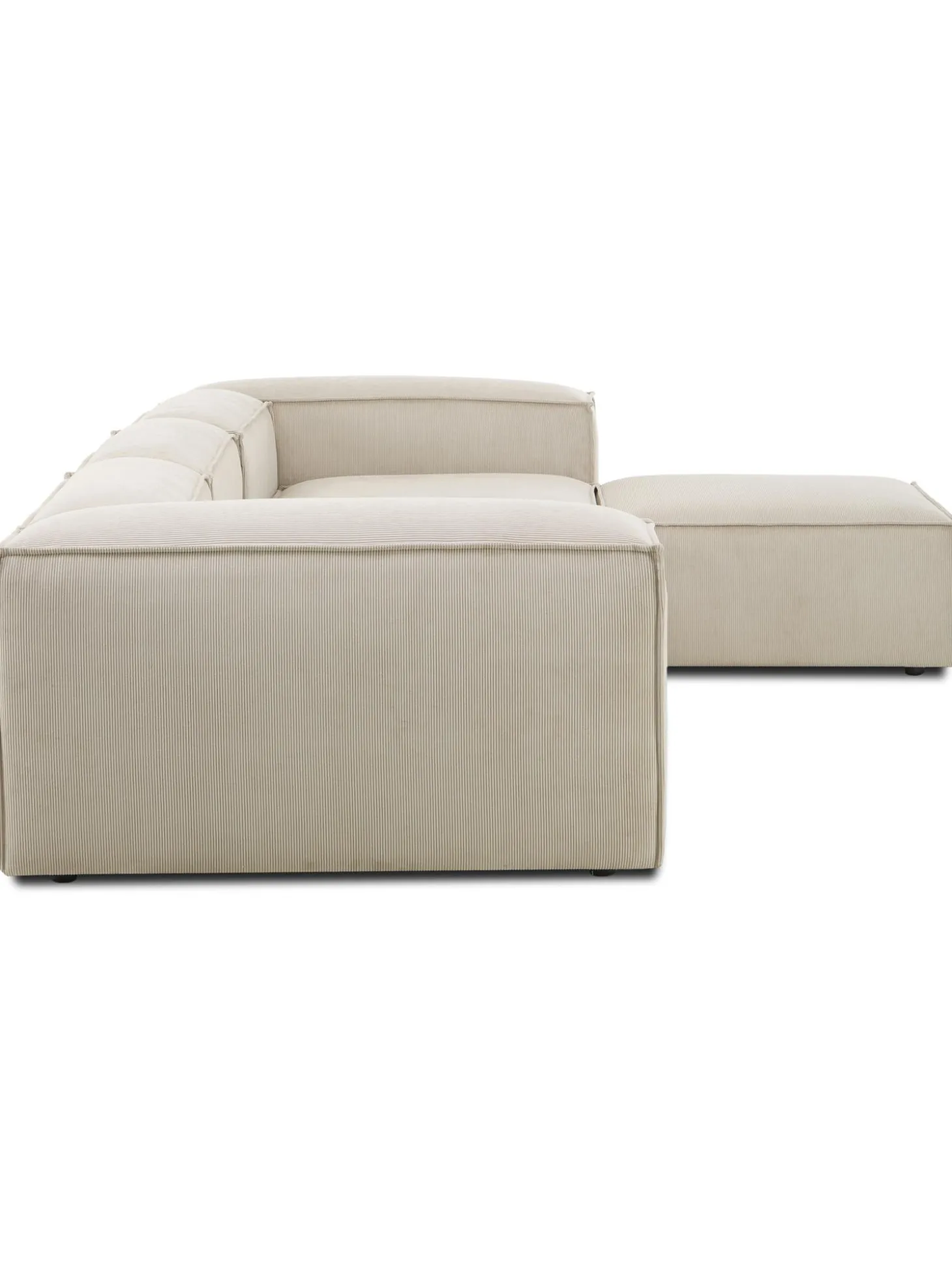 Sofa Rinconera Modular De Pana Lennon (4 Plazas)