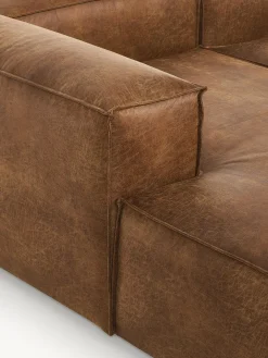 Sofa Rinconera Modular De Cuero Reciclado Lennon